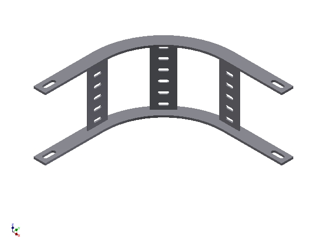 Cable ladder riser RHF RI-1